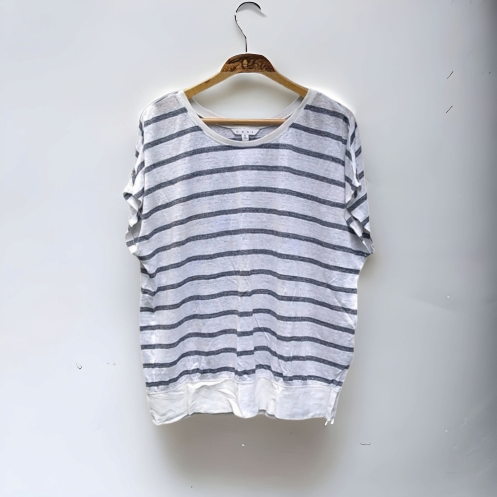 CABI #762 Striped Lifeboat Dolman Tee